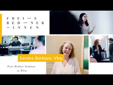 😊 Interview mit Sandra Barbara | Freie Redner Ausbildung Österreich