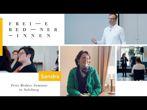 Teilnehmerstimme von Sandra | Freie Redner Ausbildung Österreich